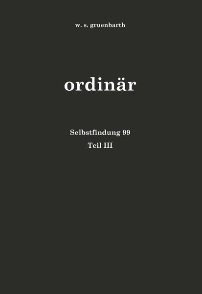 Cover von ordinär