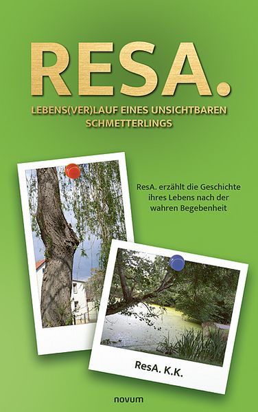 Cover von ResA. Lebens (ver) lauf eines unsichtbaren Schmetterlings