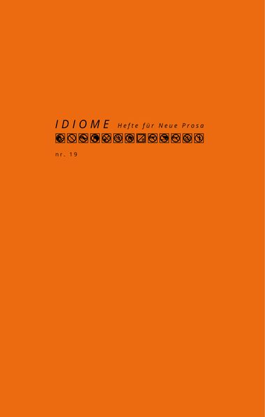 Cover von Idiome