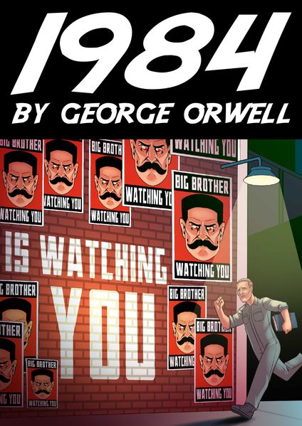 Cover von George Orwell: 1984 (deutschsprachige Gesamtausgabe)