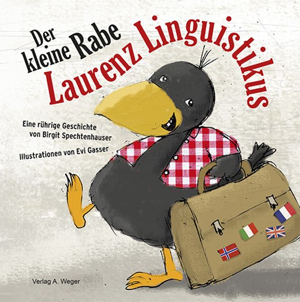 Cover von Der kleine Rabe Laurenz Linguistikus