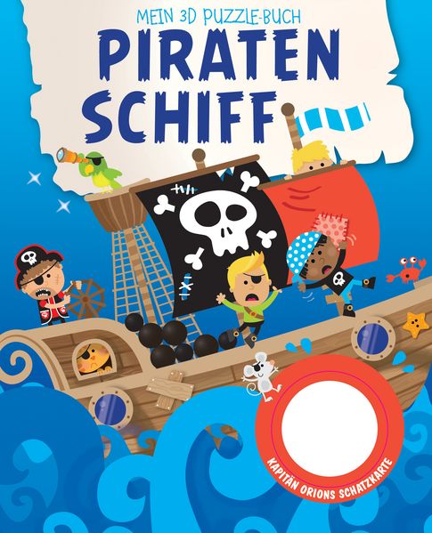 Cover von Mein 3D Puzzelbuch – Piratenschiff