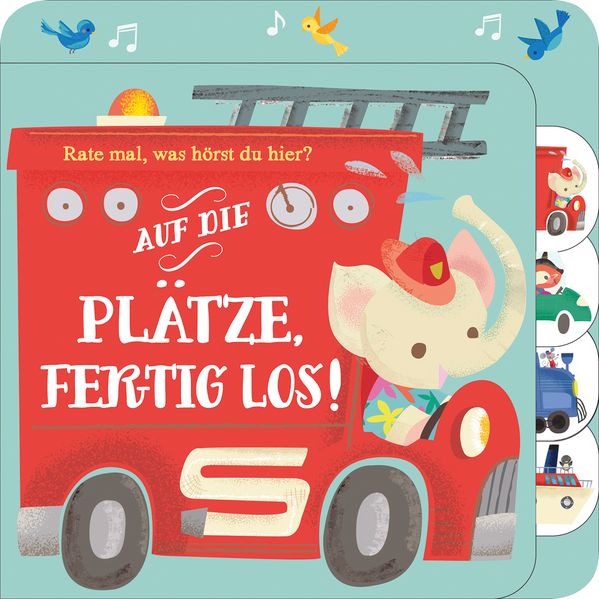 Cover von Rate mal, was hörst du hier? Auf die Plätze, Fertig Los!