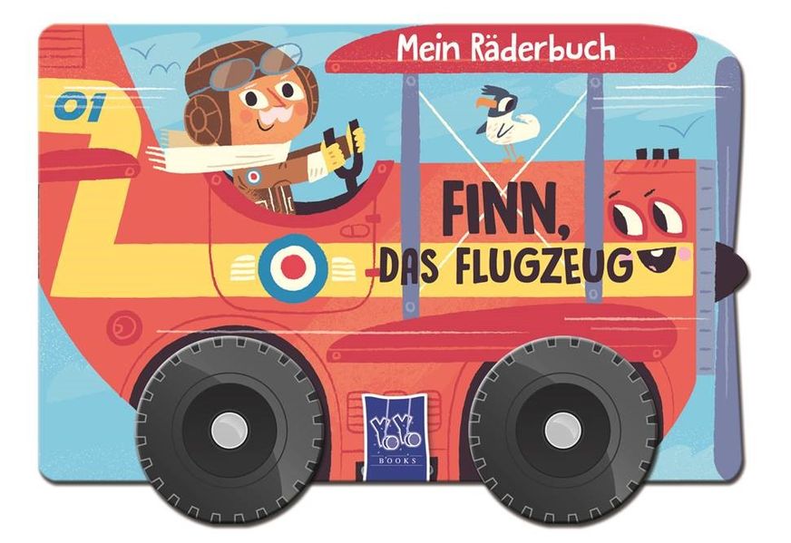 Cover von Mein Räderbuch Finn Flugzeug