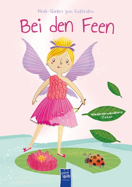 Cover von Mode-Sticker zum Einkleiden – Bei den Feen