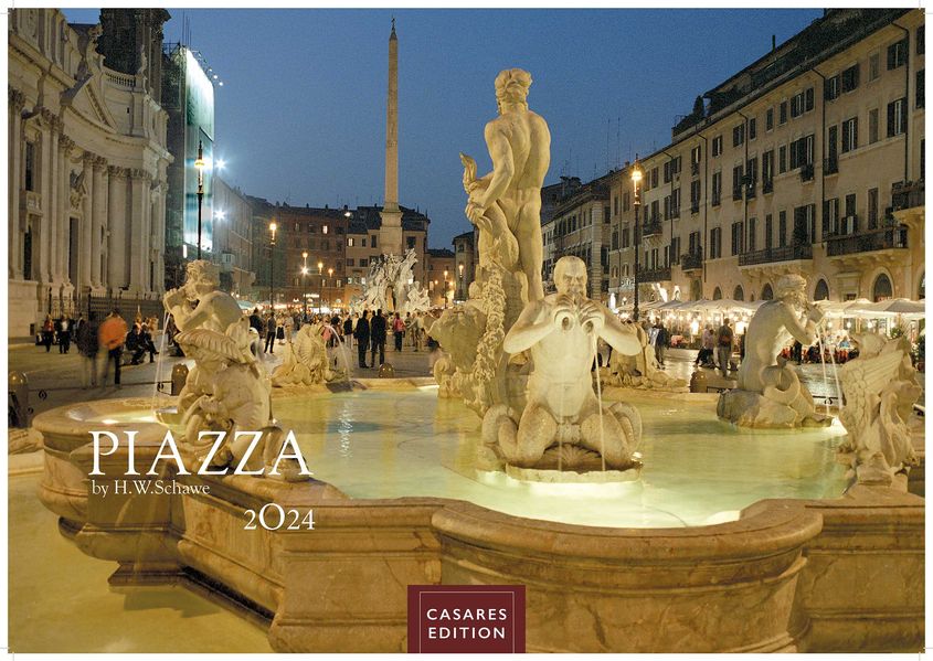 Cover von Piazza 2024 L 35x50cm