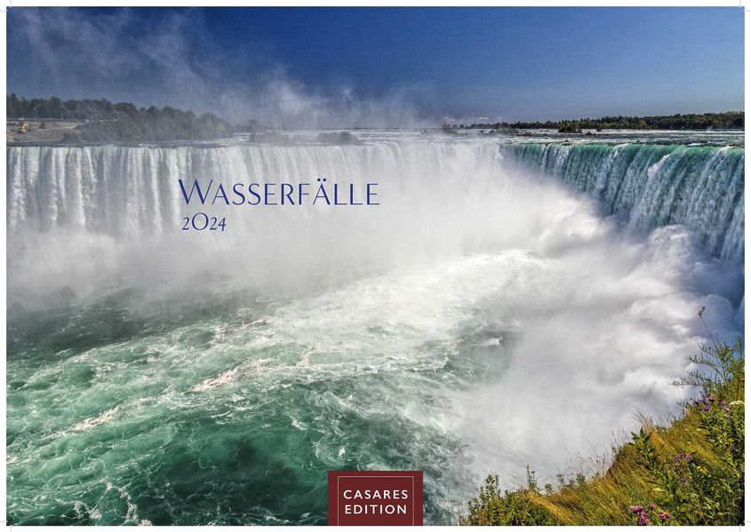 Cover von Wasserfälle 2024 L 35x50cm