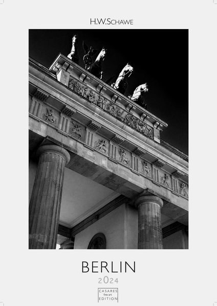 Cover von Berlin schwarz-weiss 2024 S 29x21cm