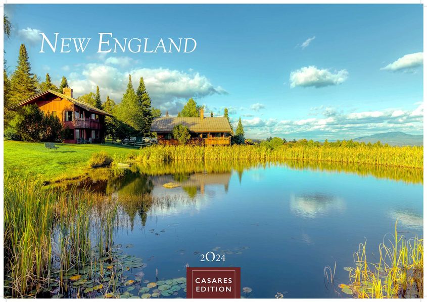 Cover von New England 2024 L 35x50cm