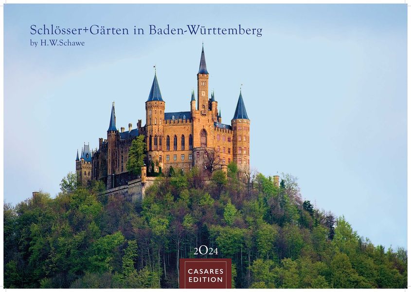 Cover von Schlösser und Gärten in Baden Württemberg 2024 L 35x50cm