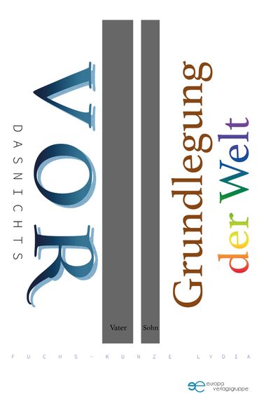 Cover von Vor Grundlegung der Welt